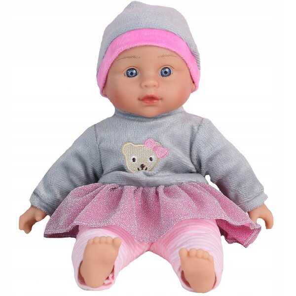 Julka Smily Spielpuppe 32 cm – Interaktiv, singt, spricht und unterrichtet für Kinder ab 2 Jahren