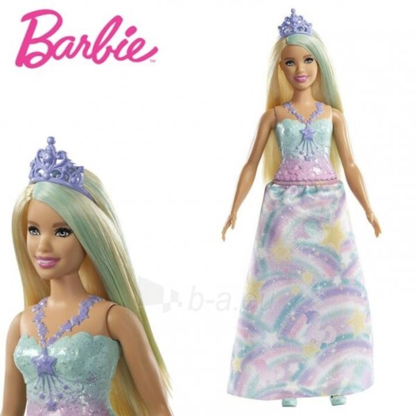Barbie Dreamtopia Princess FXT13 Puppe mit glitzerndem Kleid und Accessoires