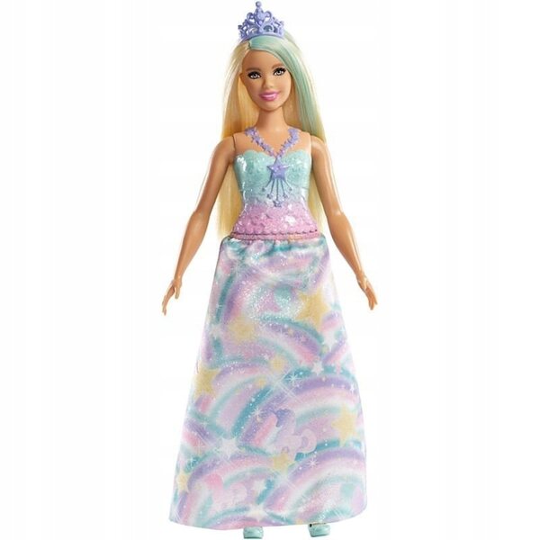 Barbie Dreamtopia Princess FXT13 Puppe mit glitzerndem Kleid und Accessoires