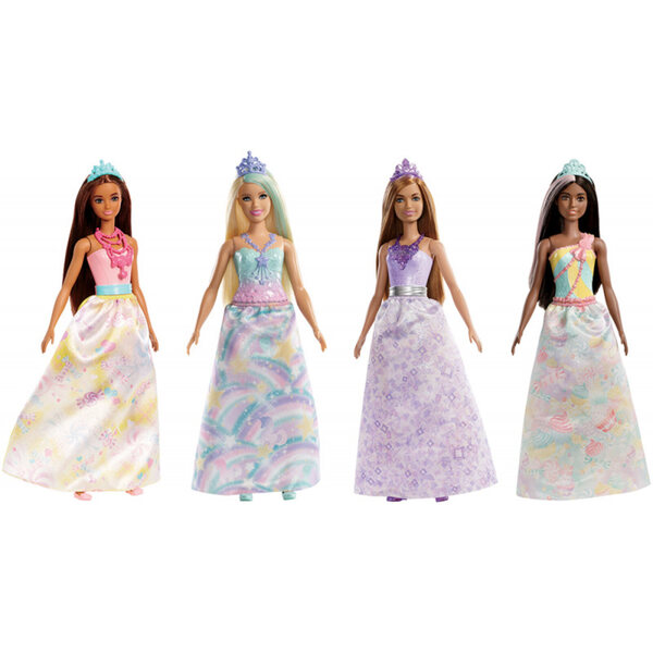 Barbie Dreamtopia Princess FXT13 Puppe mit glitzerndem Kleid und Accessoires