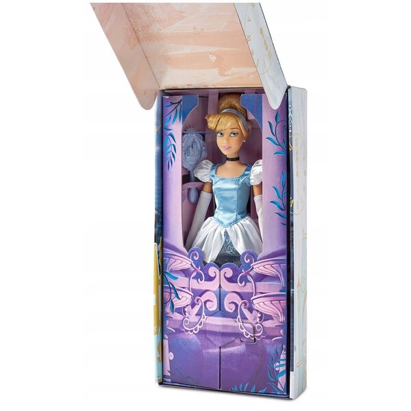 Bambola Cinderella Disney 30 cm con abito dettagliato e capelli realistici