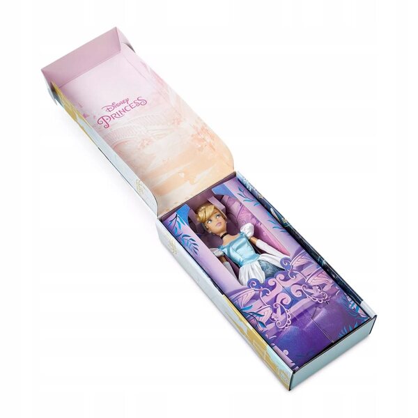Bambola Cinderella Disney 30 cm con abito dettagliato e capelli realistici