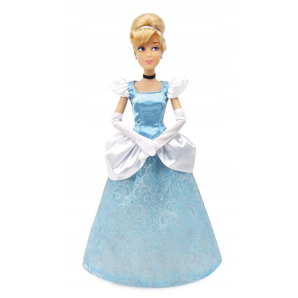 Bambola Cinderella Disney 30 cm con abito dettagliato e capelli realistici