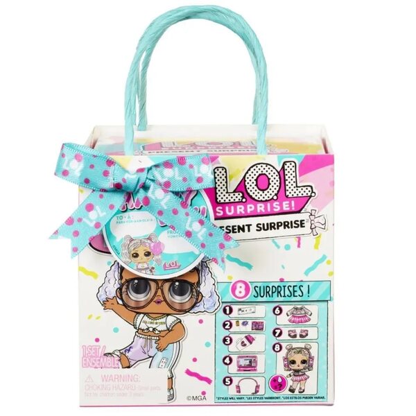 LOL Surprise Serie 3 Puppe mit 8 Überraschungen: eine 8 cm große Mini-Modepuppe