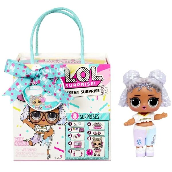 LOL bambola Surprise Series 3 con 8 sorprese: una mini bambola alla moda da 8 cm