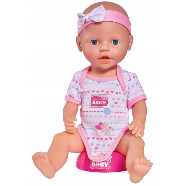 Bambola New Born Baby Simba 38 cm con Accessori - Bambola Bobas per Bambine 3+