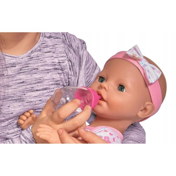 Bambola New Born Baby Simba 38 cm con Accessori - Bambola Bobas per Bambine 3+
