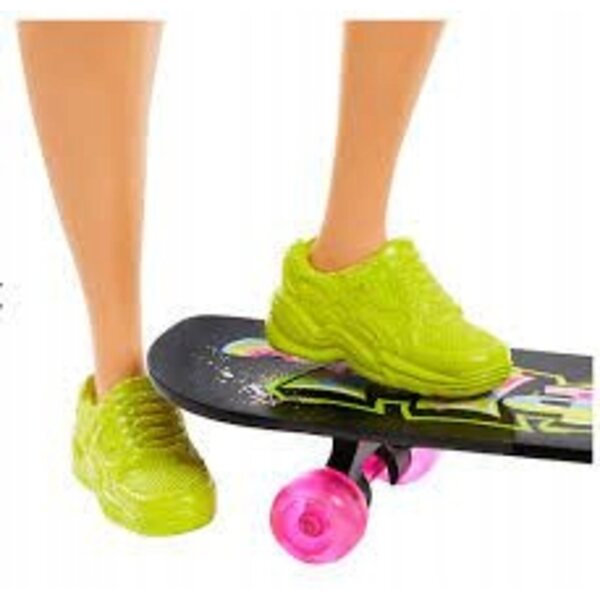 Barbie Lalka Olimpijka Skateboarding GJL78