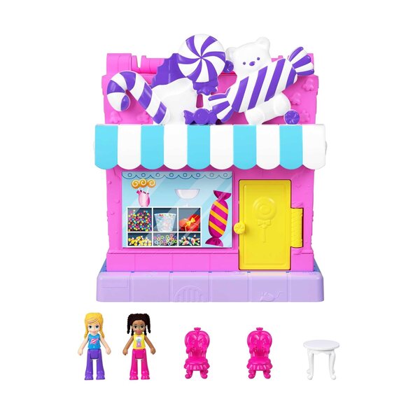Polly Pocket Pollyville сладкарница с 2 кукли и сладкарница