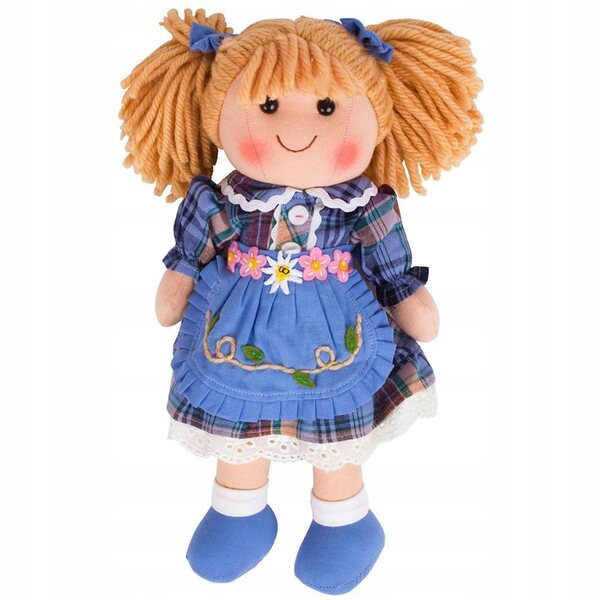 Bambola di pezza Karolina – Morbida bambola da coccolare per bambini 0+
