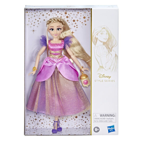 Lalška Roszpunka Disney Style Princess Hasbro 28 cm mit beweglichen Teilen