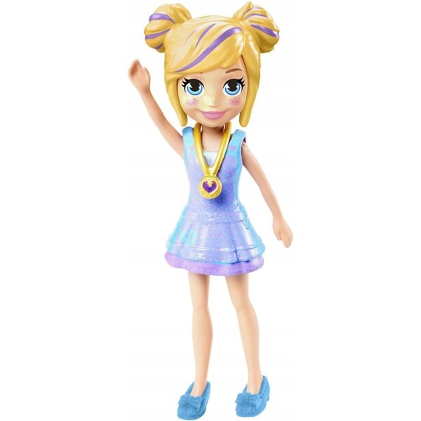 Polly Pocket Mattel Puppe 9 cm – Miniatur-Mädchenspielzeug für 4+