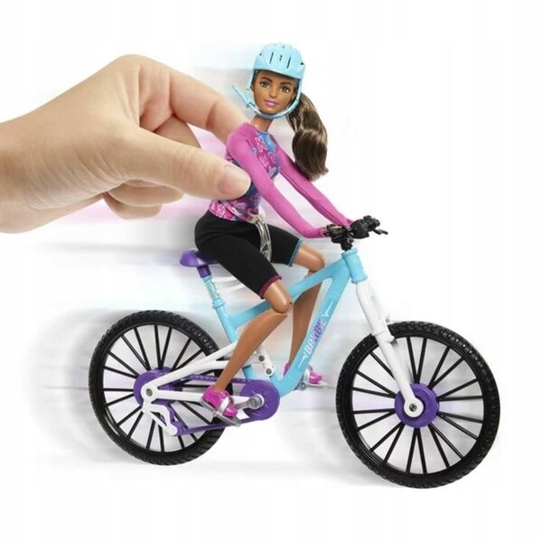 Barbie Made to Move mit Jeep und Mountainbike – großes Sport-Abenteuer-Set