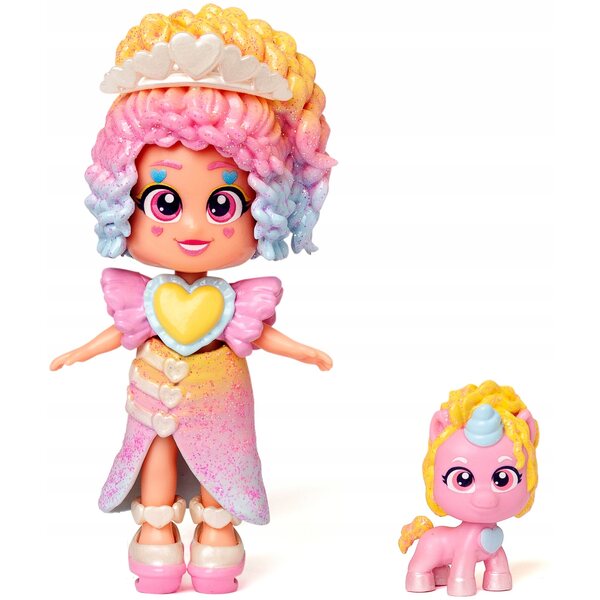 Bambola KookyLoos Glitter Unicorns Rainbow Love in Plastica per Bambini da 3+