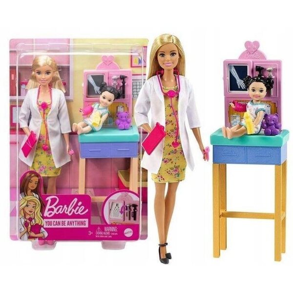 Super Oferta! Lalka Barbie Kariera Pediatra