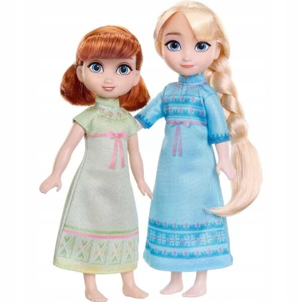 Disney Frozen Kraina Lodu Set 4 Puppen Königsfamilie Anna Elsa und Eltern