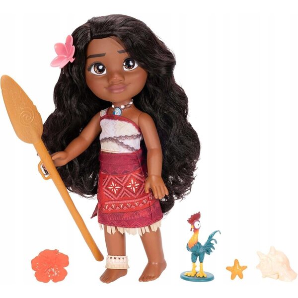 Poupée chantante interactive Moana 35 cm avec effets sonores et lumineux