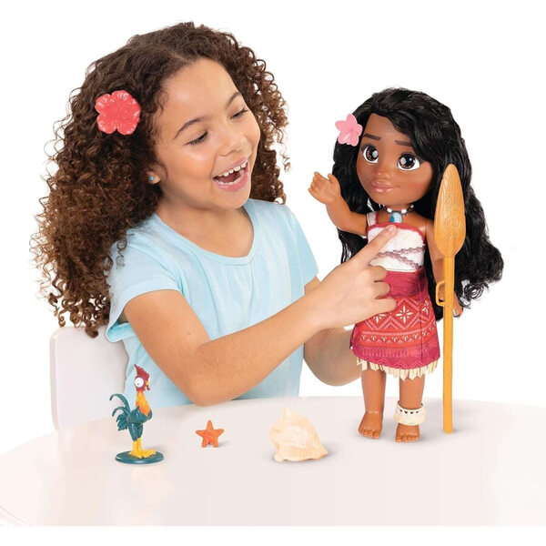 Poupée chantante interactive Moana 35 cm avec effets sonores et lumineux