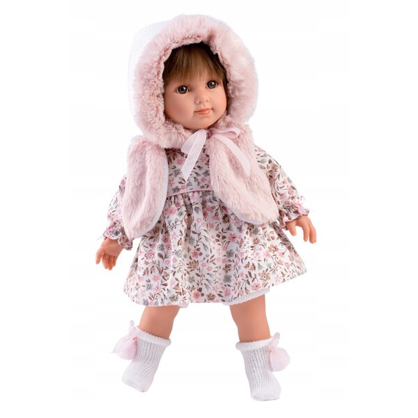Bambola spagnola Llorens Sara 35 cm con vestiti in cotone biologico