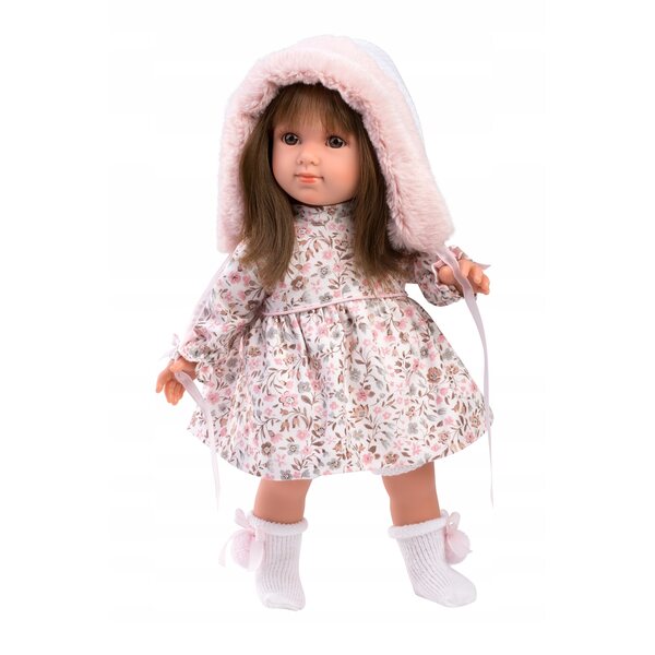 Bambola spagnola Llorens Sara 35 cm con vestiti in cotone biologico