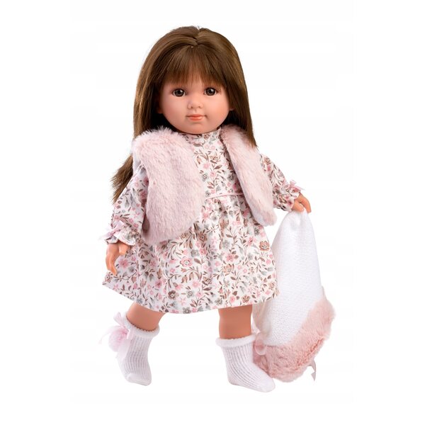 Bambola spagnola Llorens Sara 35 cm con vestiti in cotone biologico