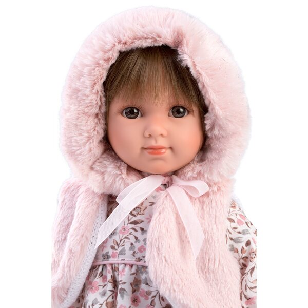 Bambola spagnola Llorens Sara 35 cm con vestiti in cotone biologico