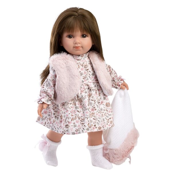 Bambola spagnola Llorens Sara 35 cm con vestiti in cotone biologico