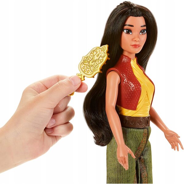 Bambola Raya con set per acconciature - Hasbro The Last Dragon 28 cm