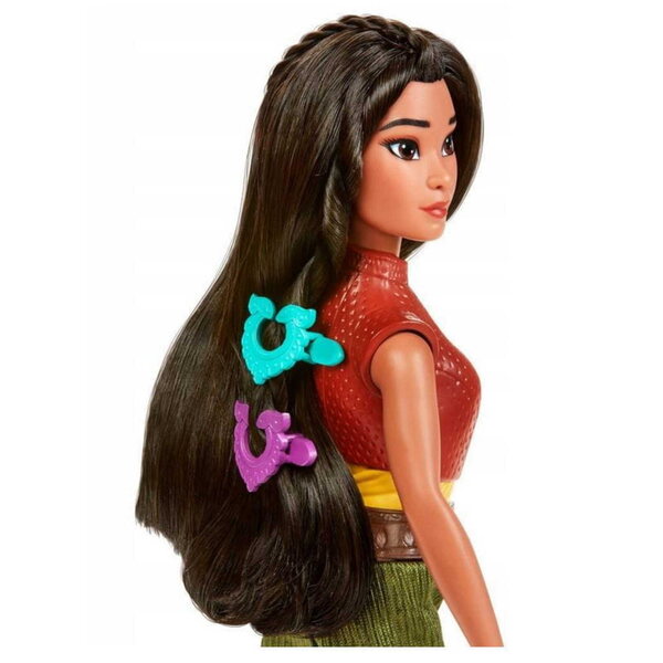 Bambola Raya con set per acconciature - Hasbro The Last Dragon 28 cm