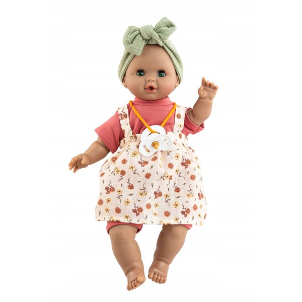Bambola Paola Reina Sonia 36 cm in vinile con suoni e vestito elegante