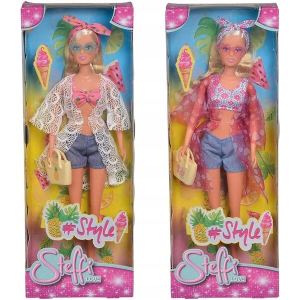Steffi Love Bambola in Stile Hawaiano con Accessori, Altezza 29 cm per Bambini 3+