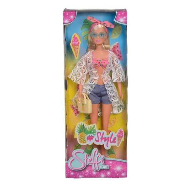 Steffi Love Bambola in Stile Hawaiano con Accessori, Altezza 29 cm per Bambini 3+