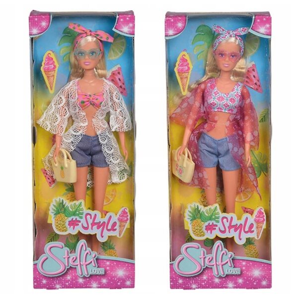 Steffi Love Bambola in Stile Hawaiano con Accessori, Altezza 29 cm per Bambini 3+