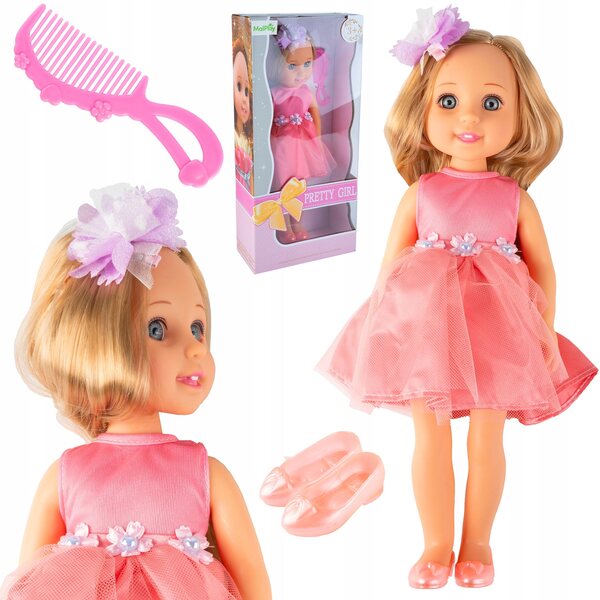 Ballerina-Puppe zum Kämmen und Stylen der Haare, 30 cm, mit Kamm