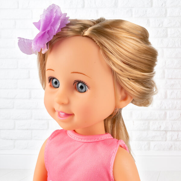 Bambola ballerina per pettinare e acconciare i capelli, 30 cm, con pettine