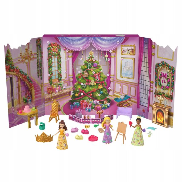 Disney Princess Adventskalender mit 24 Überraschungen für Kinder ab 3 Jahren