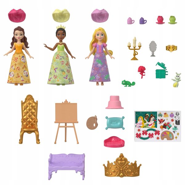 Disney Princess Adventskalender mit 24 Überraschungen für Kinder ab 3 Jahren