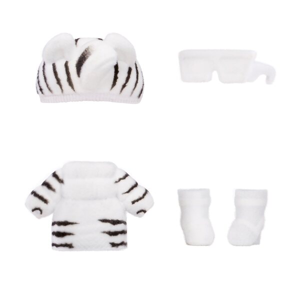 Eine Minipuppe! AN! AN! Überraschen Sie MGA Fluffy Zebra Girl mit einem modischen Animal-Outfit