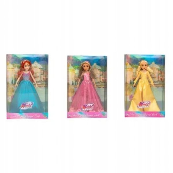 Lutka Winx Club Bloom 26 cm s plavom Alfea Grand Ball haljinom