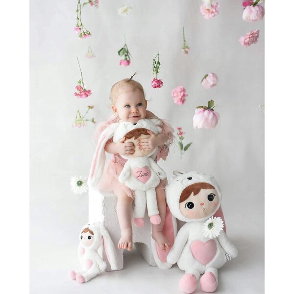 Bambola Metoo Coniglio XL 70 cm, peluche personalizzato per bambini