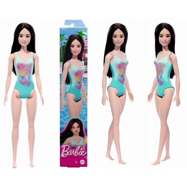 Bambola Barbie turchese in costume da bagno, 30 cm, originale Mattel