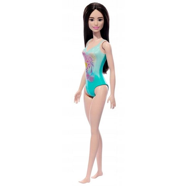 Bambola Barbie turchese in costume da bagno, 30 cm, originale Mattel