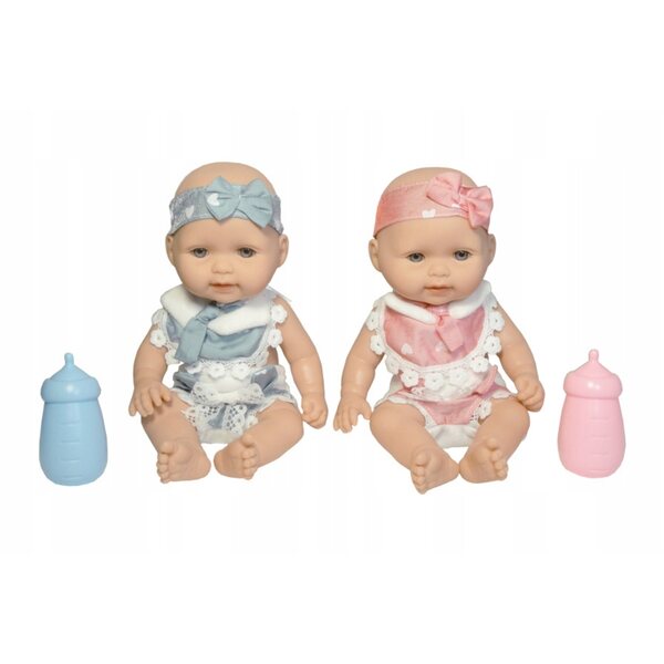Baby Doll 25cm con Bottiglia che Parla e Canta in Polacco - Svedese