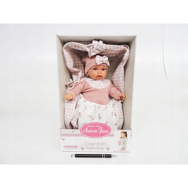Bambola spagnola Antonio Juan Petit 27 cm con abbigliamento rimovibile per bimbi 2+