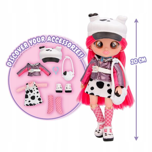 Cry Babies BFF Dotty 20 cm große Puppe mit modischen Accessoires und Kleidung