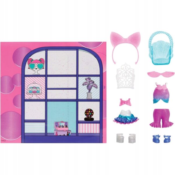LOL Surprise Fashion Pack Zeemeerminprinses - 10-in-1 poppenkledingset