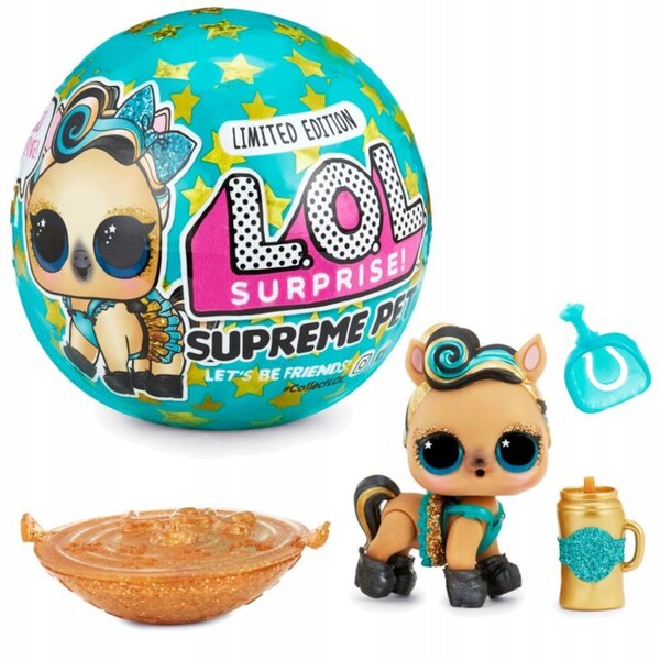 L.O.L. Surprise Supreme Pet – Spielzeug mit 7 Überraschungen und einzigartigem Tier
