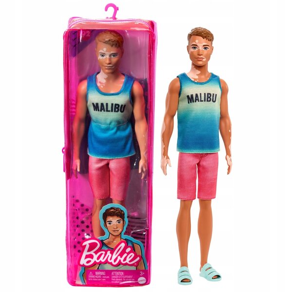 Ken Fashionistas Mattel mit lässigem Malibu-Stil und einzigartigen Details