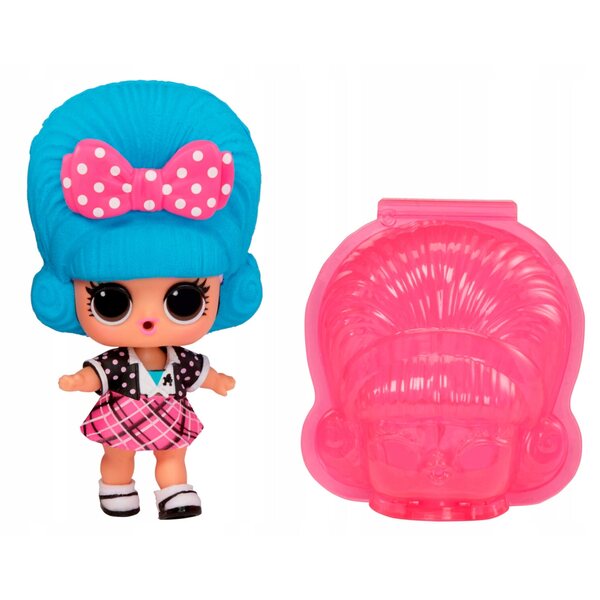 LOL Surprise Squish Sand Magic Hair - Minipop 10 cm met accessoires en Kinotic Sand