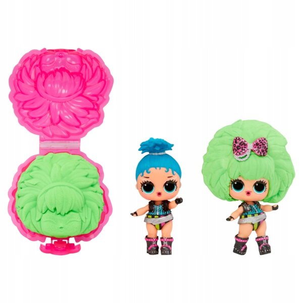 LOL Surprise Squish Sand Magic Hair - Minipop 10 cm met accessoires en Kinotic Sand